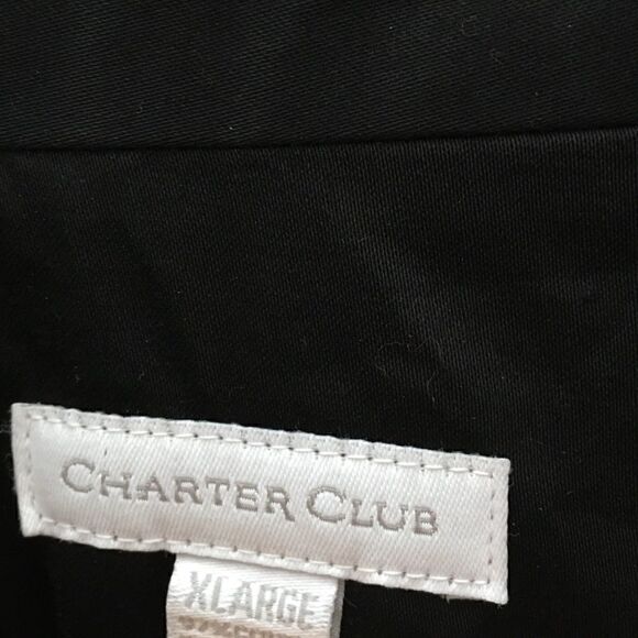 Charter Club Woman’s Black Jacket - Picture 6 of 6